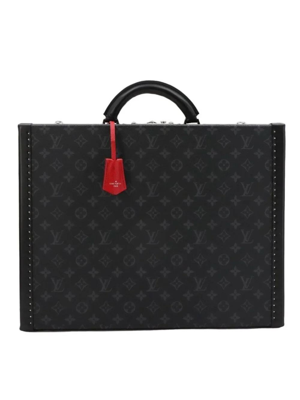 Louis Vuitton Monogram Eclipse President Clasol 45 Trunk Case